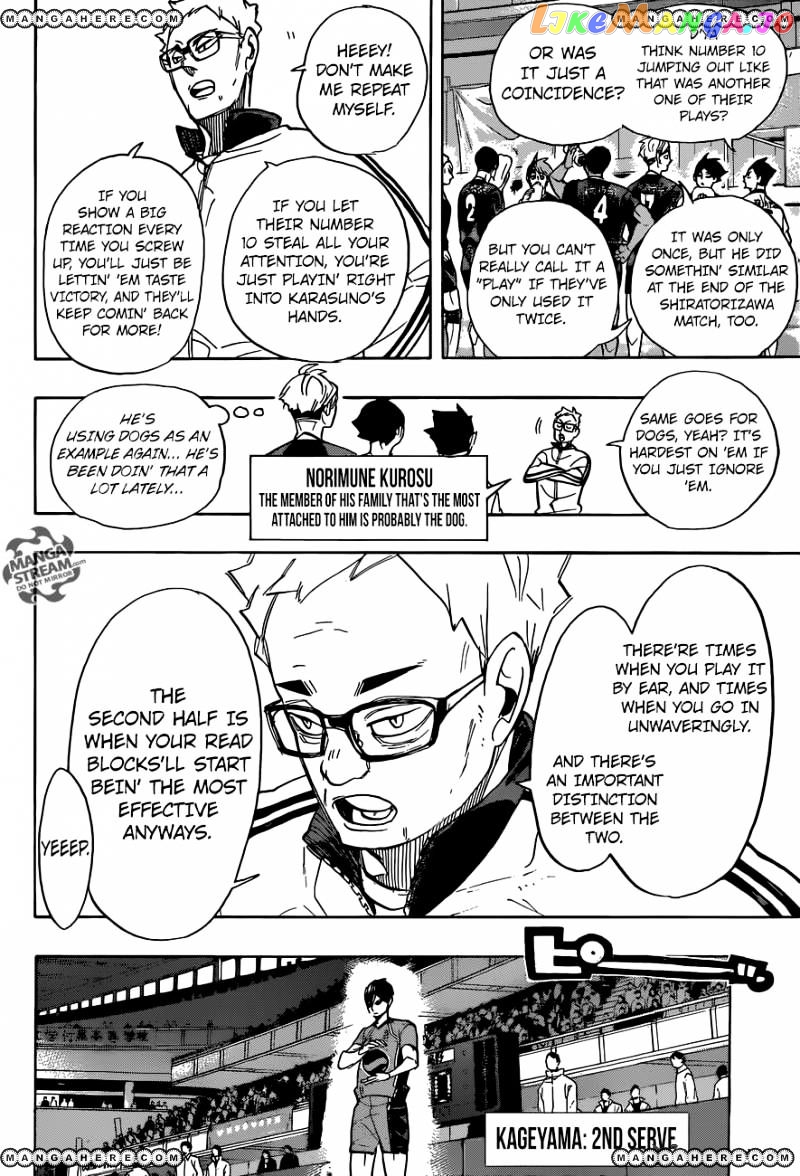 Haikyuu!! - Manga chapter 259 - page 5