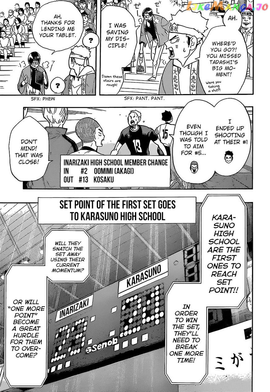 Haikyuu!! - Manga chapter 261 - page 3