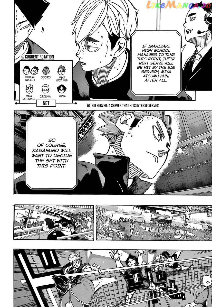 Haikyuu!! - Manga chapter 261 - page 4