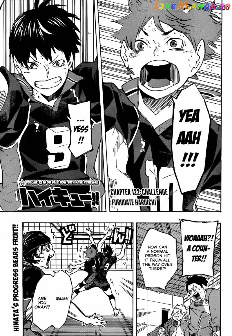 Haikyuu!! - Manga chapter 122 - page 2