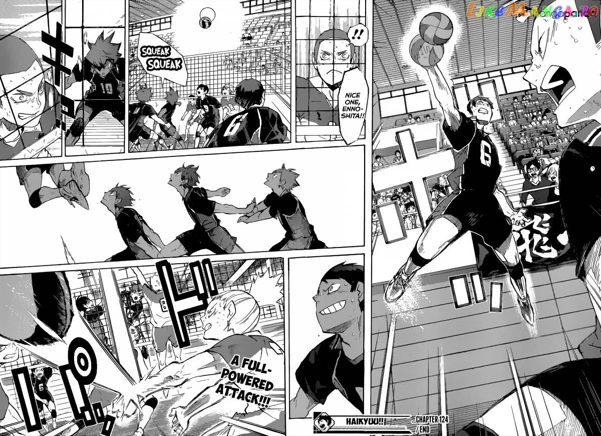 Haikyuu!! - Manga chapter 124 - page 19