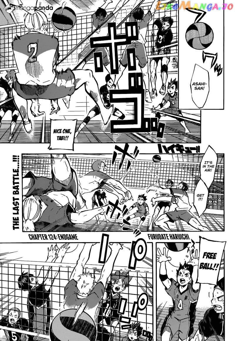 Haikyuu!! - Manga chapter 124 - page 2