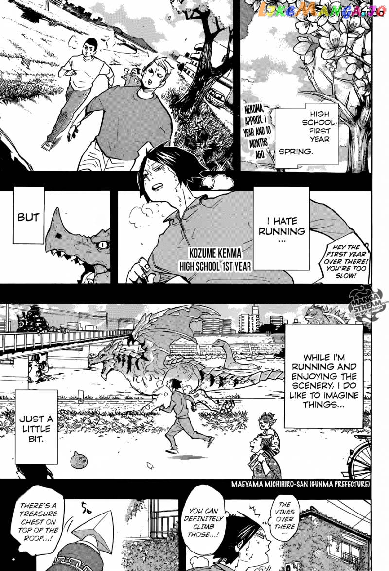 Haikyuu!! - Manga chapter 266 - page 2