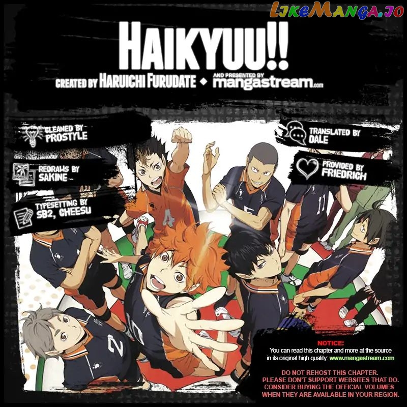 Haikyuu!! - Manga chapter 345 - page 2