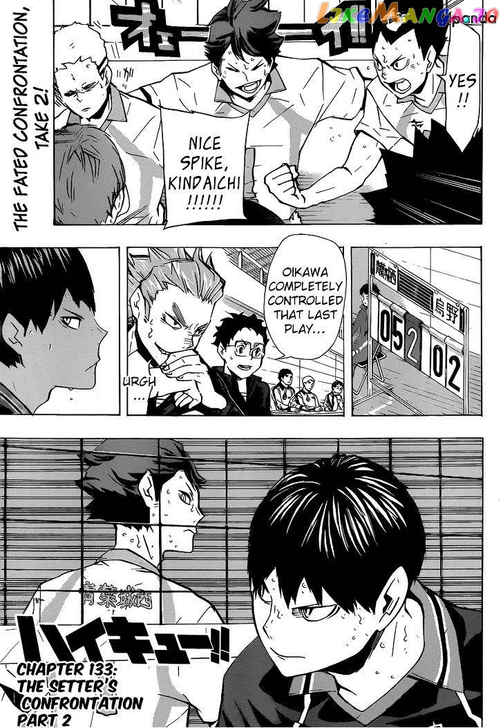 Haikyuu!! - Manga chapter 133 - page 2