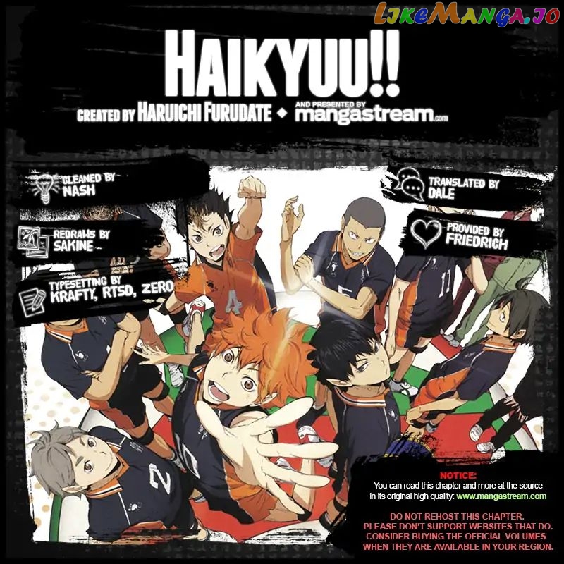 Haikyuu!! - Manga chapter 347 - page 2