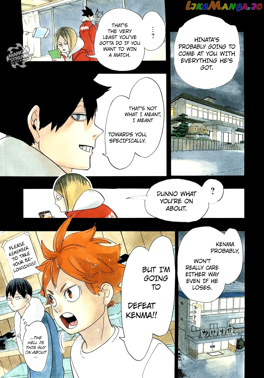 Haikyuu!! - Manga chapter 322 - page 2