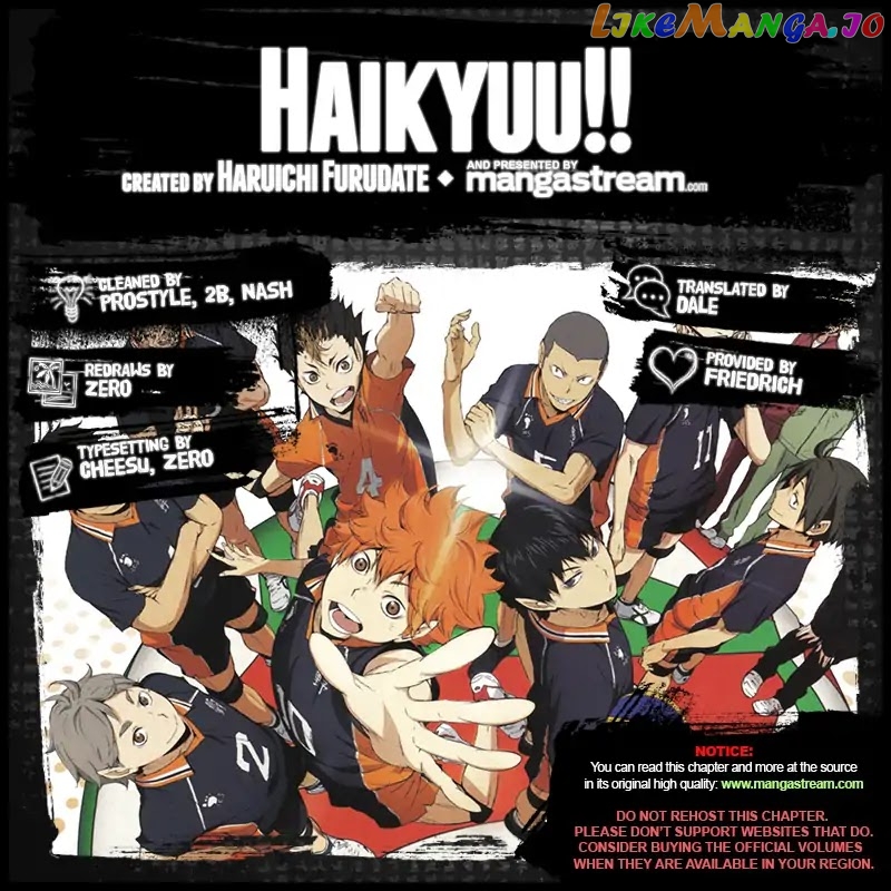 Haikyuu!! - Manga chapter 350 - page 2