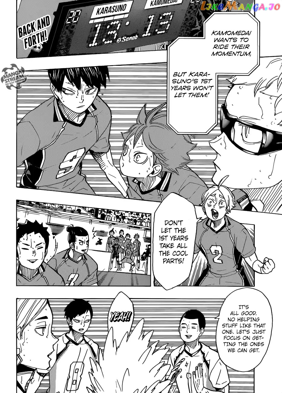 Haikyuu!! - Manga chapter 350 - page 3