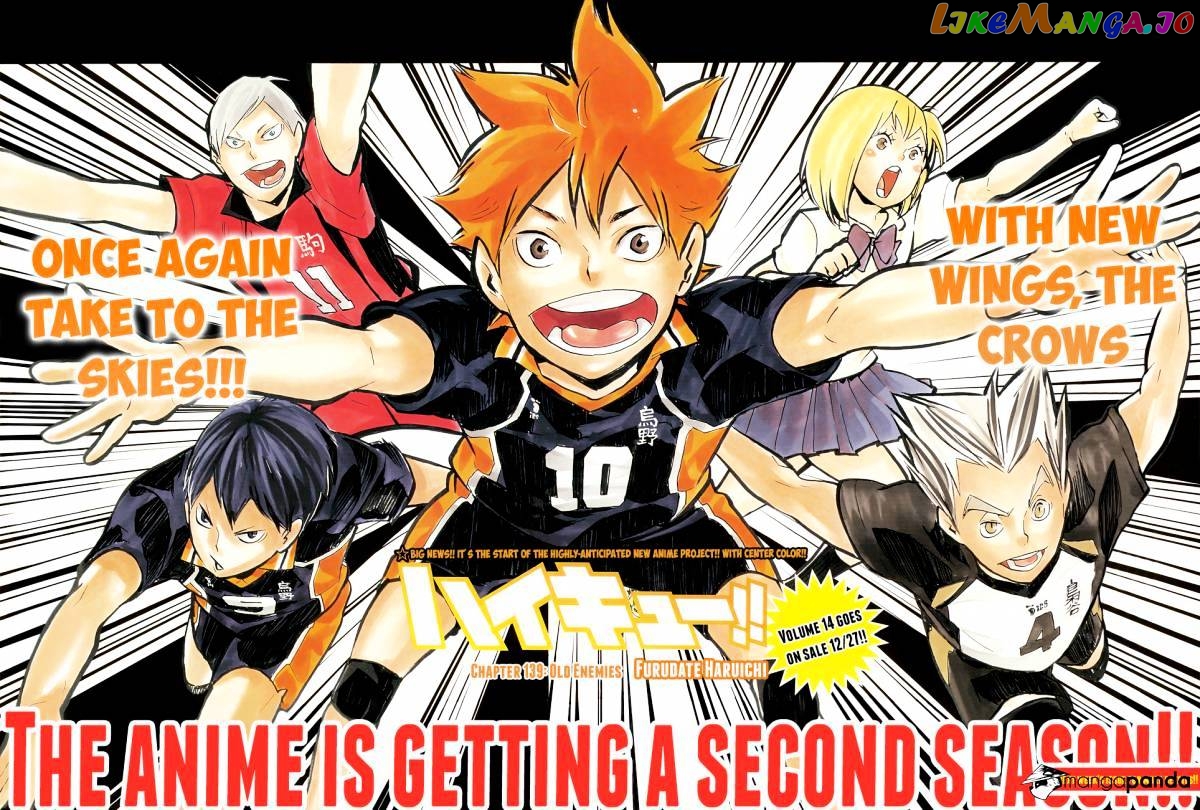 Haikyuu!! - Manga chapter 139 - page 2