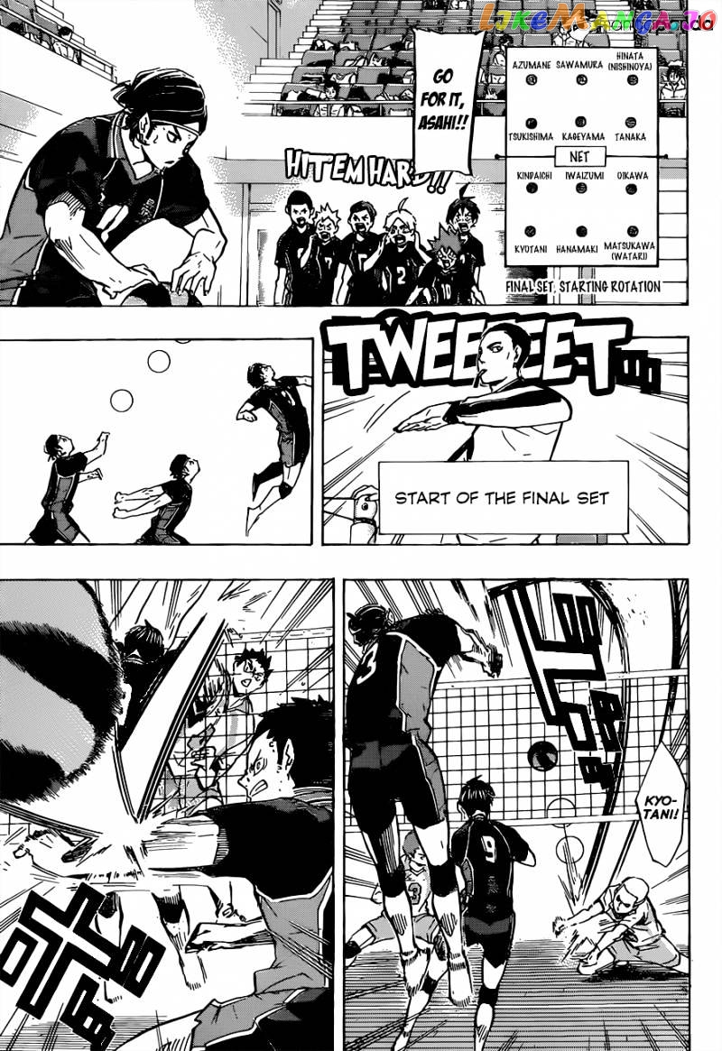 Haikyuu!! - Manga chapter 140 - page 4