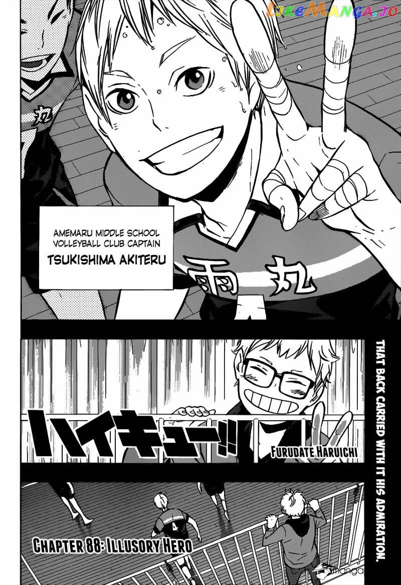 Haikyuu!! - Manga chapter 88 - page 3