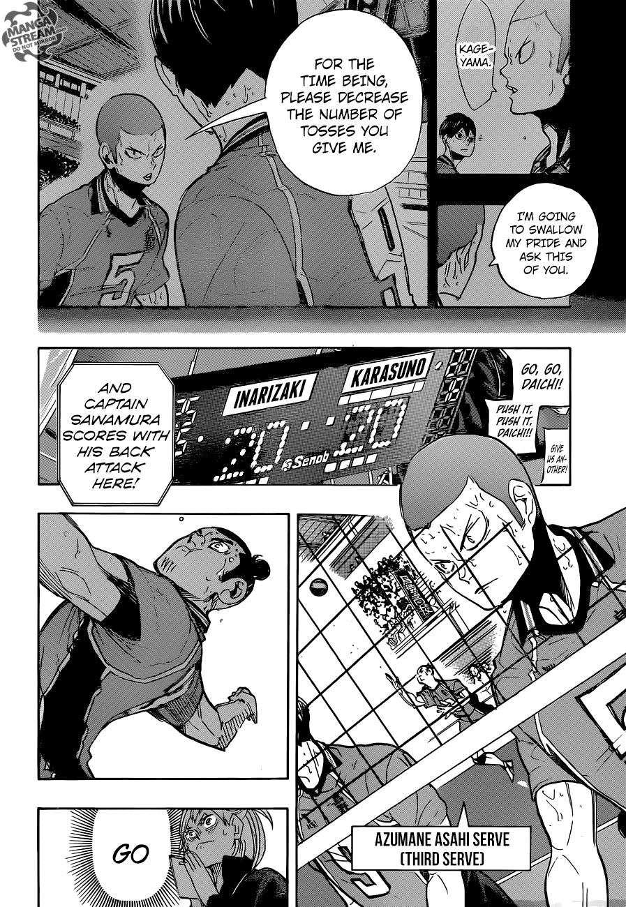 Haikyuu!! - Manga chapter 284 - page 3