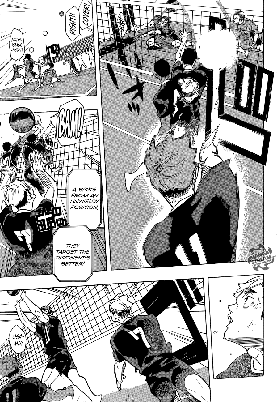 Haikyuu!! - Manga chapter 284 - page 7