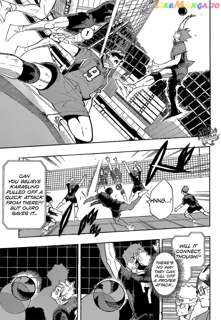 Haikyuu!! - Manga chapter 285 - page 6
