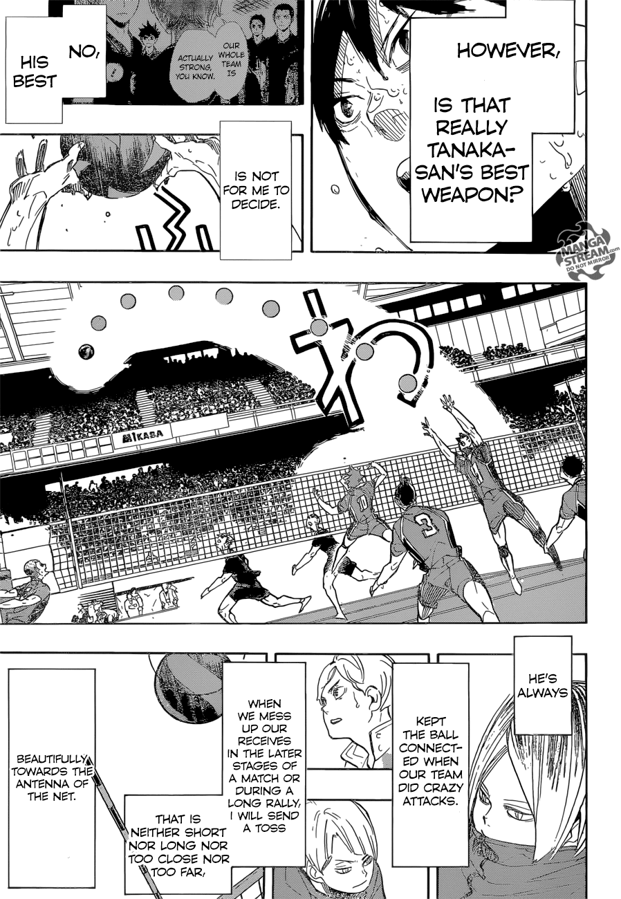Haikyuu!! - Manga chapter 285 - page 9