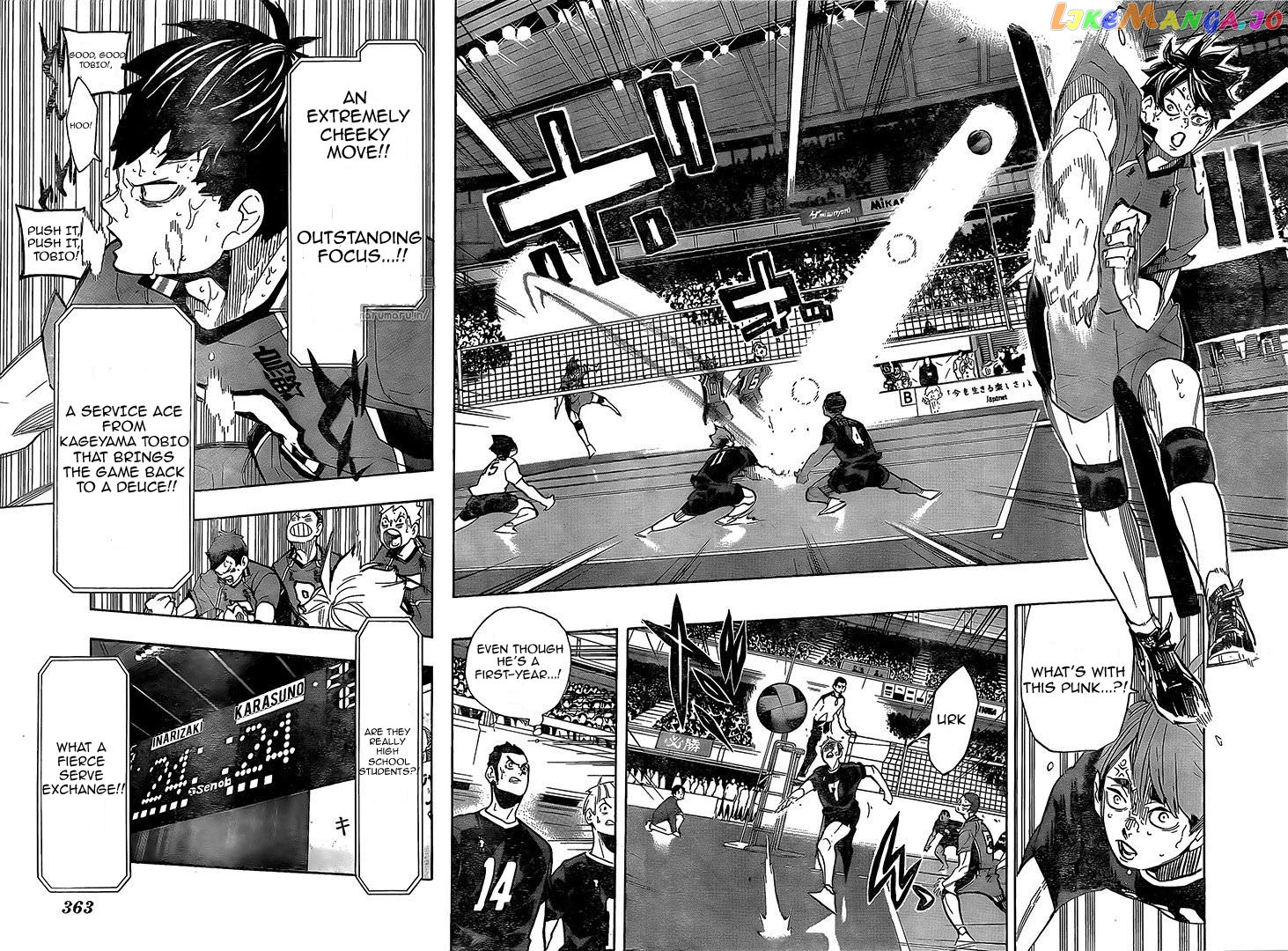 Haikyuu!! - Manga chapter 286 - page 2