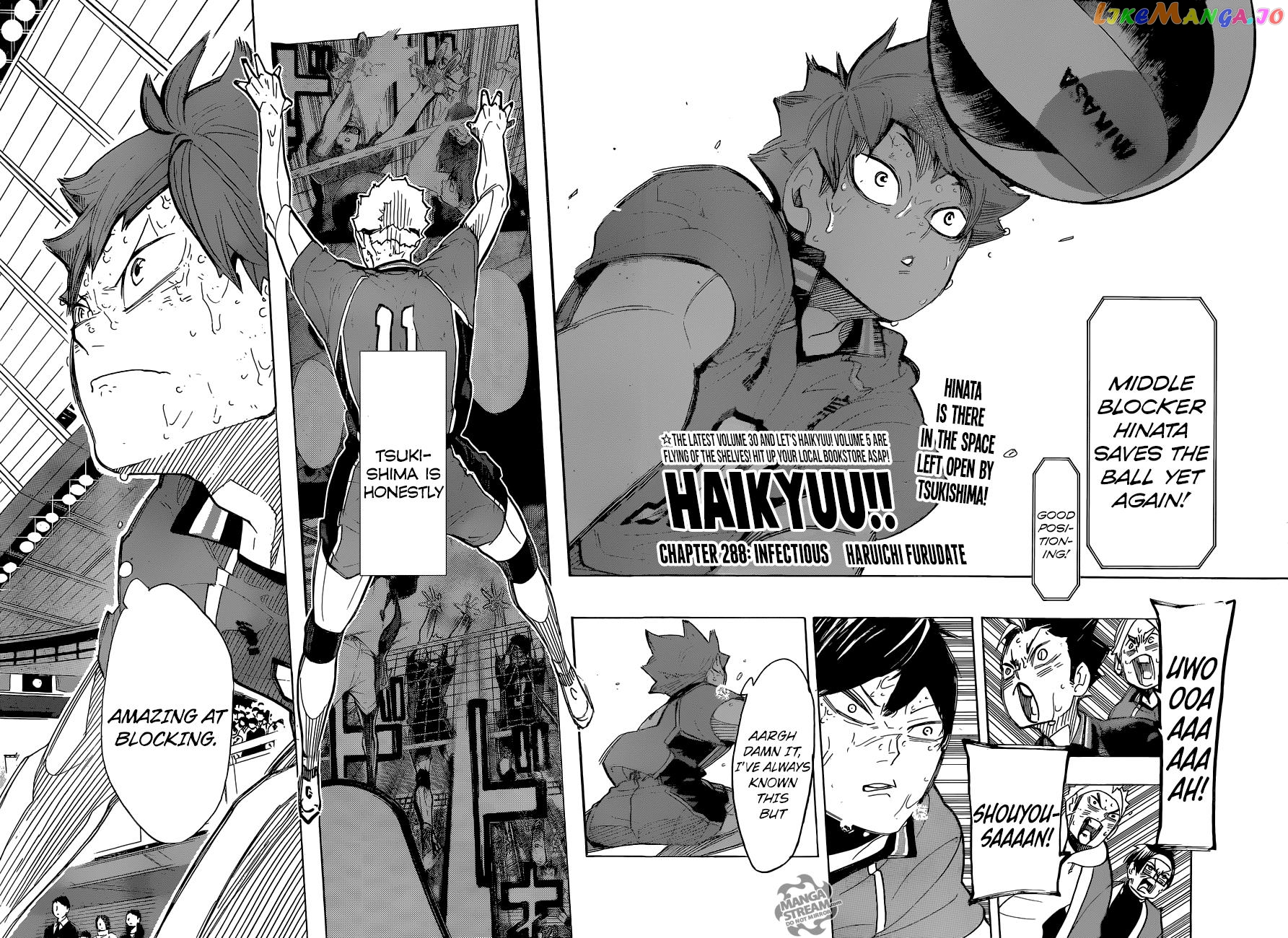 Haikyuu!! - Manga chapter 288 - page 3