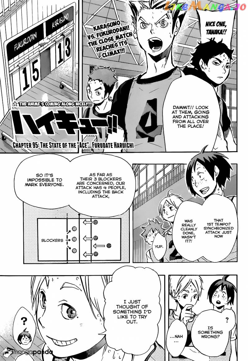 Haikyuu!! - Manga chapter 95 - page 2