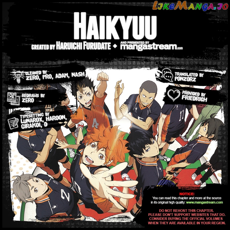Haikyuu!! - Manga chapter 291 - page 2