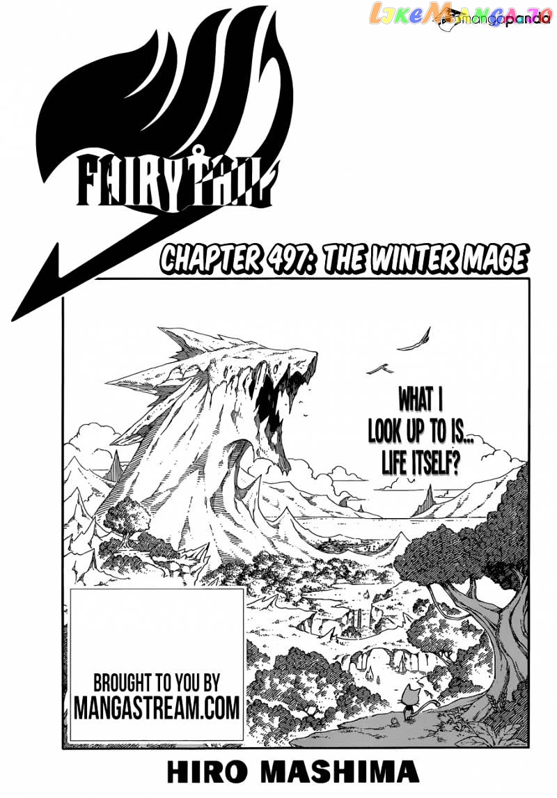 Fairy Tail chapter 497 - page 1