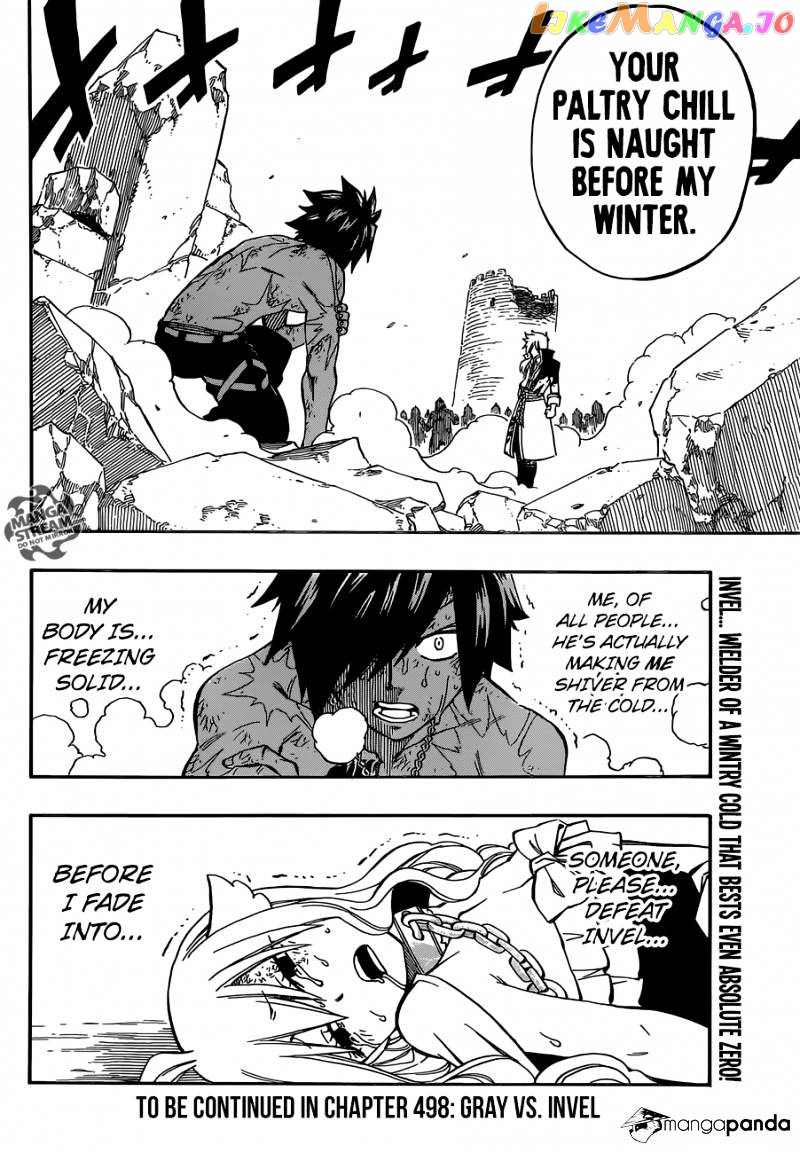 Fairy Tail chapter 497 - page 22