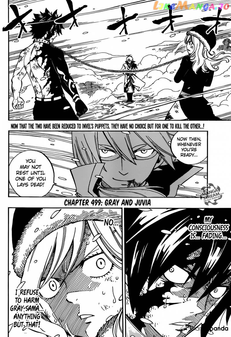 Fairy Tail chapter 499 - page 4