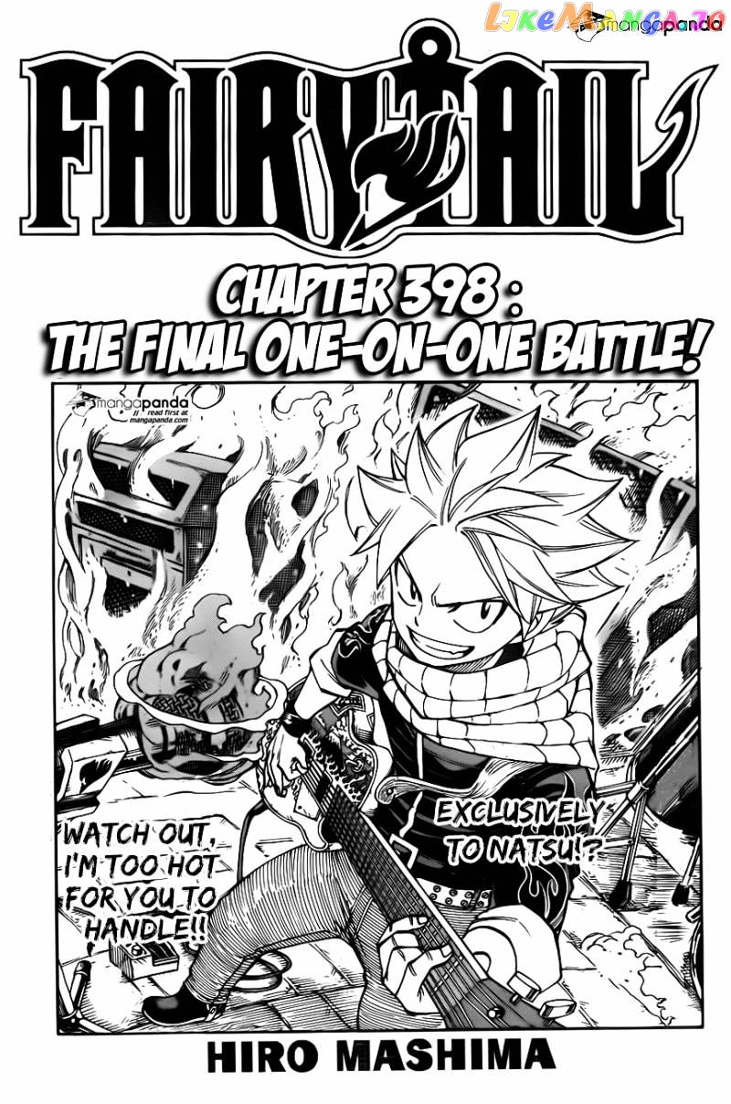 Fairy Tail chapter 398 - page 2