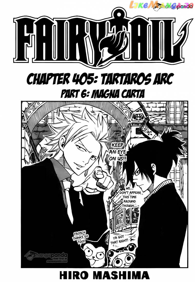 Fairy Tail chapter 405 - page 1