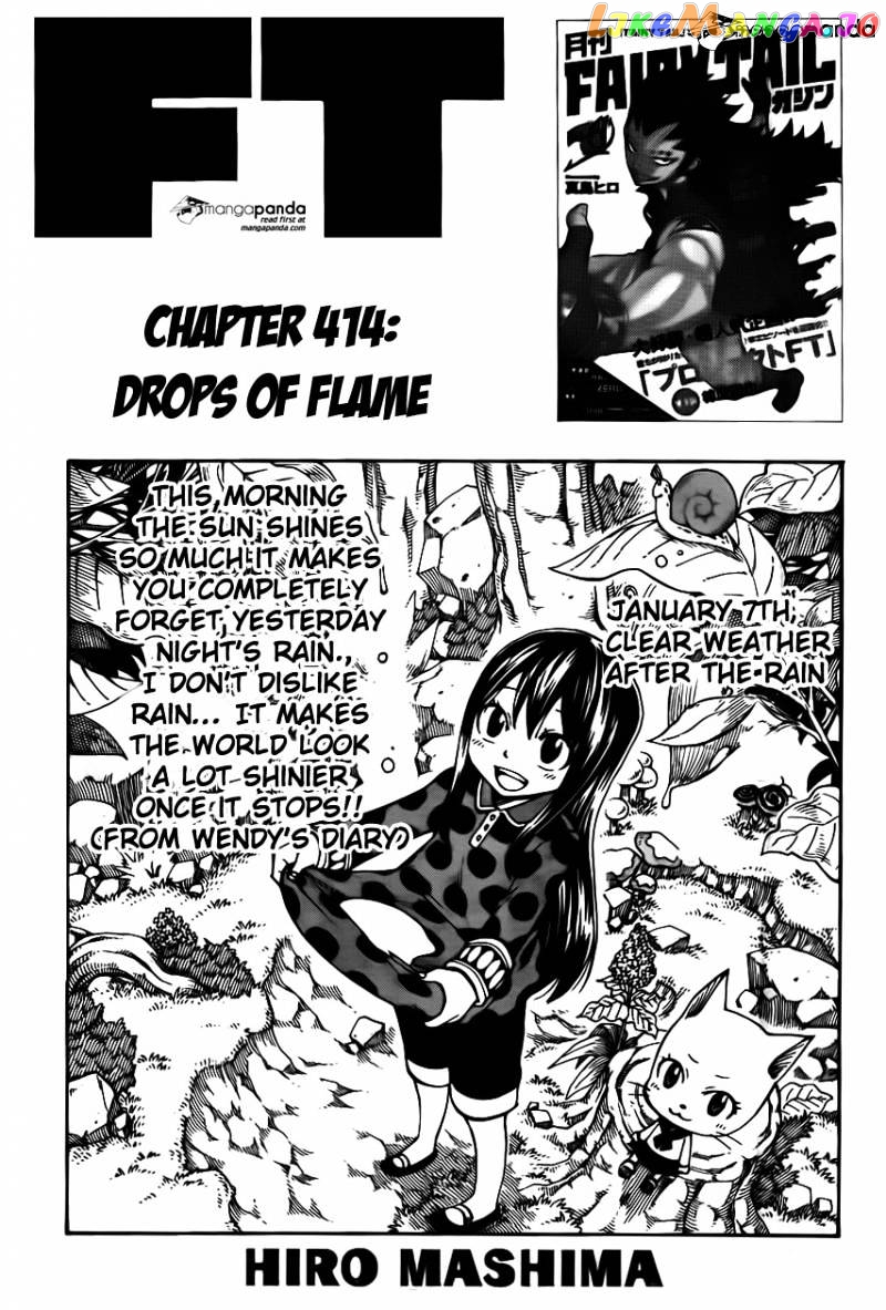 Fairy Tail chapter 414 - page 1