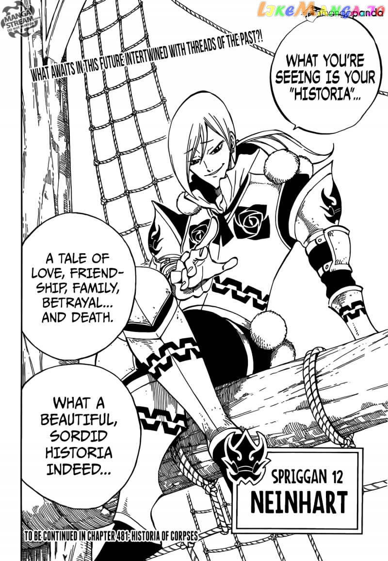 Fairy Tail chapter 480 - page 21