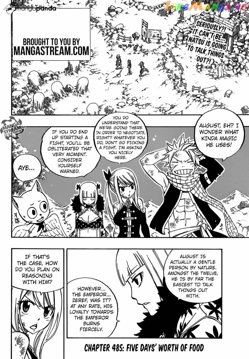 Fairy Tail chapter 485 - page 4