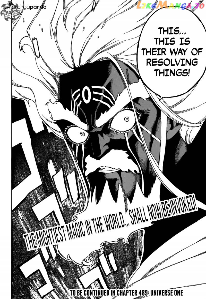 Fairy Tail chapter 488 - page 21