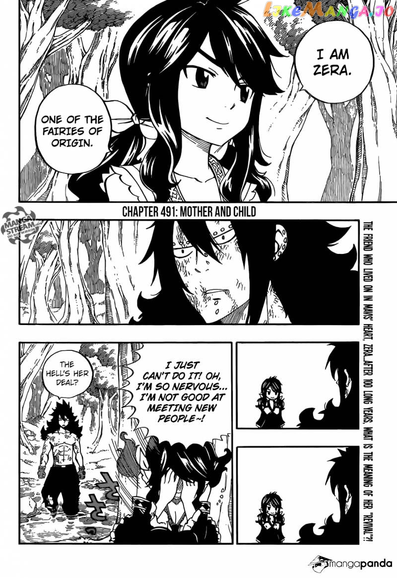Fairy Tail chapter 491 - page 4