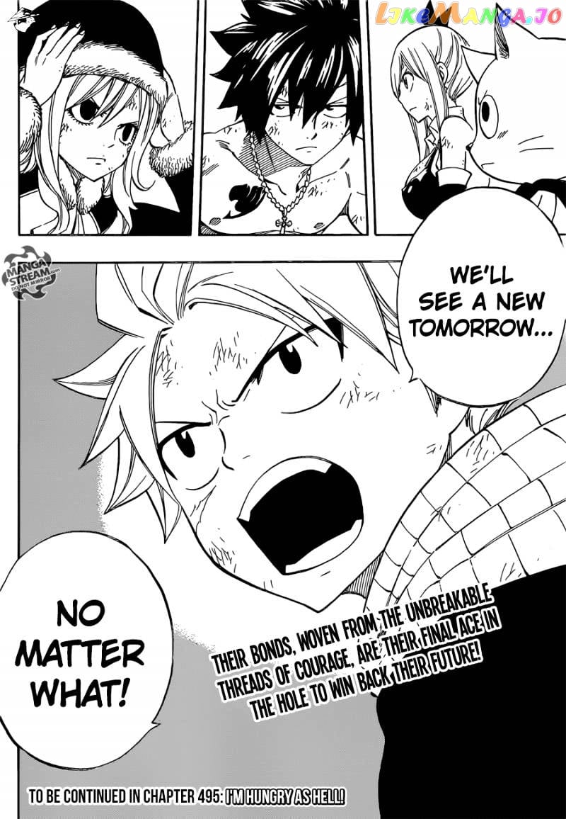 Fairy Tail chapter 494 - page 20