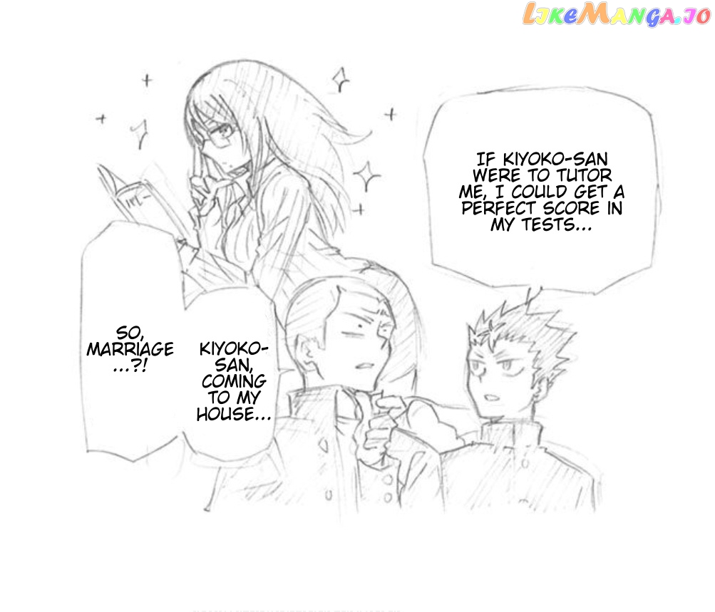 Haikyuu-bu!! chapter 36.5 - page 4