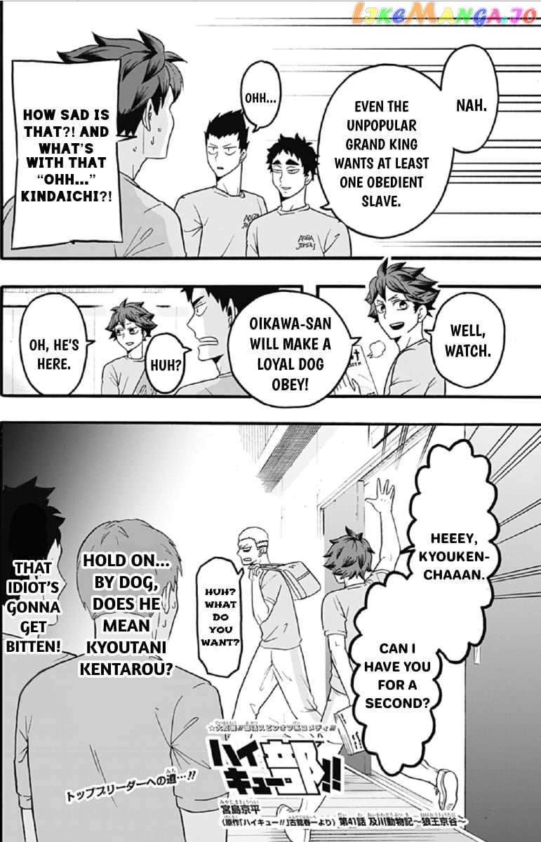 Haikyuu-bu!! chapter 41 - page 2