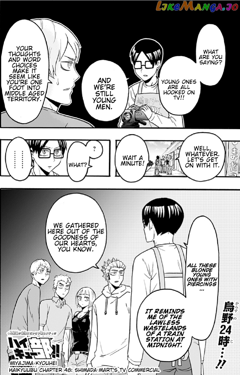 Haikyuu-bu!! chapter 48 - page 2