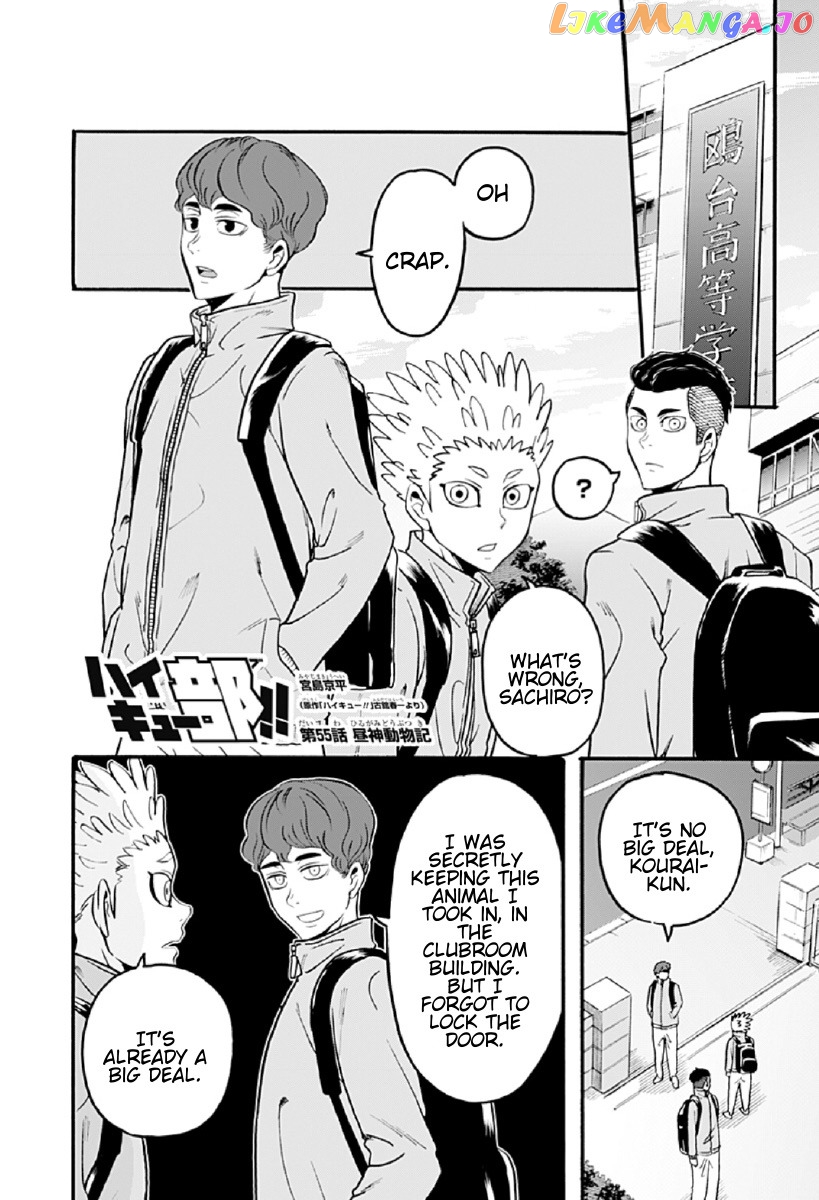 Haikyuu-bu!! chapter 55 - page 1