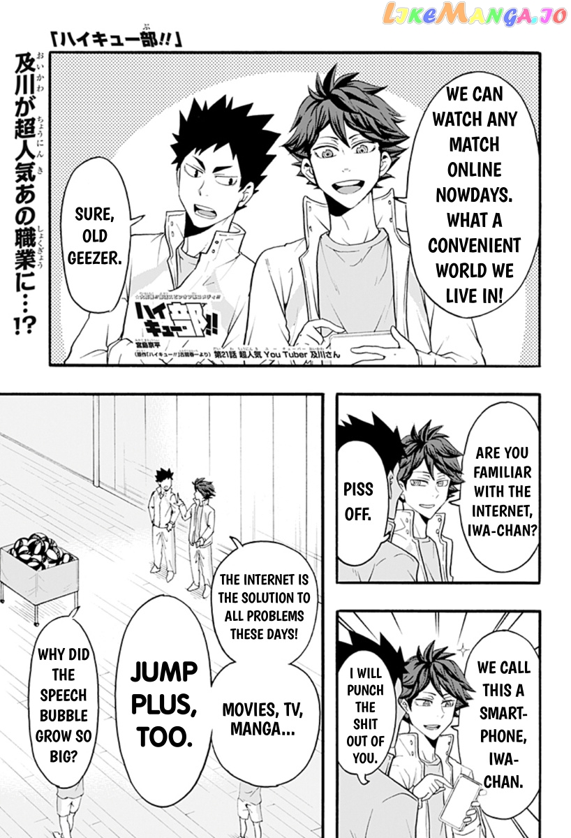 Haikyuu-bu!! chapter 21 - page 1