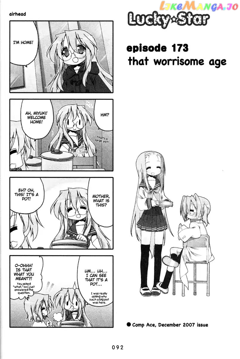 Lucky Star chapter 173 - page 1