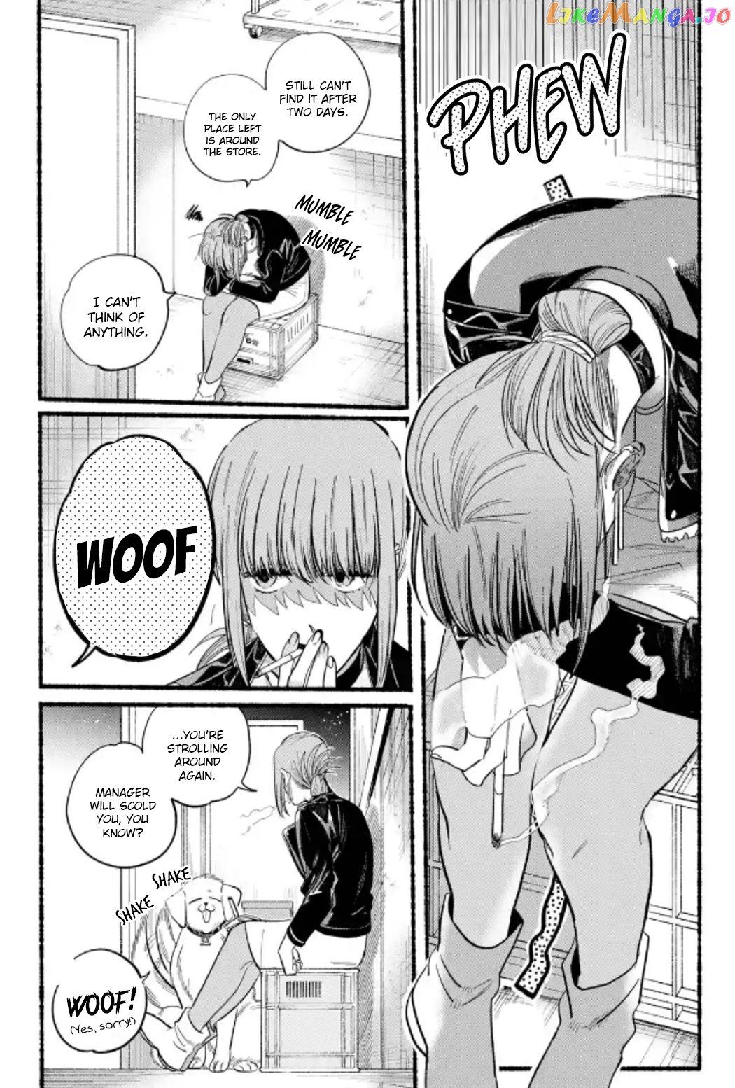 A Story About Smoking at the Back of the Supermarket chapter 23 - page 16