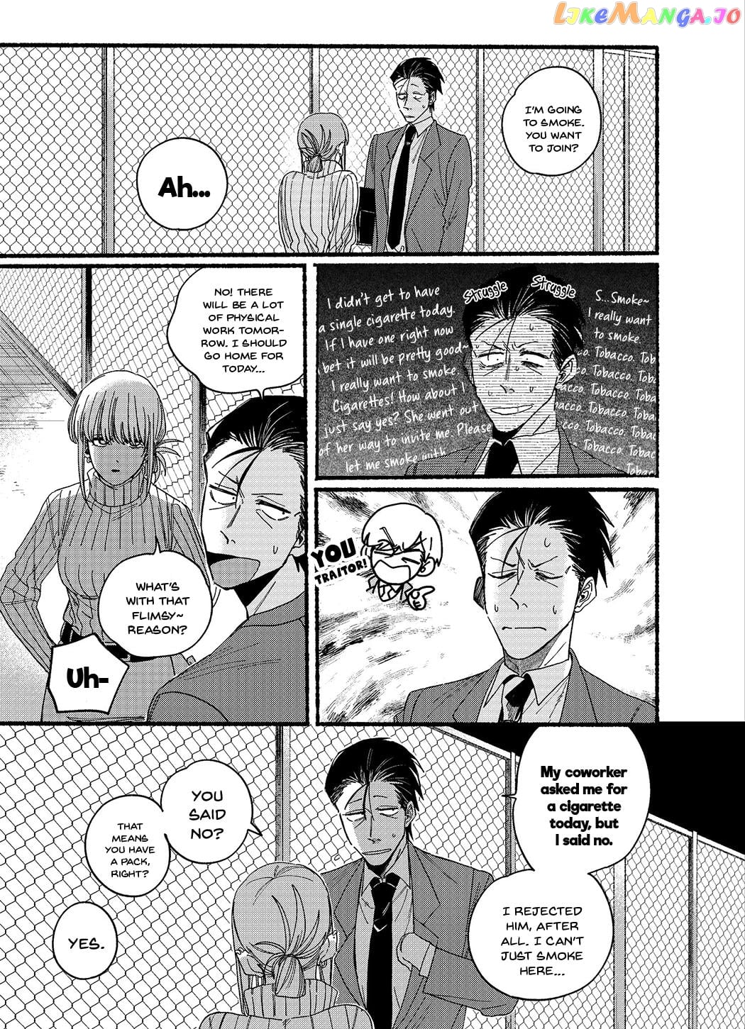 A Story About Smoking at the Back of the Supermarket chapter 29.1 - page 5