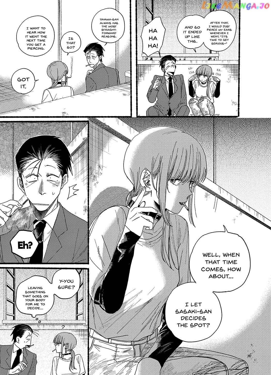 A Story About Smoking at the Back of the Supermarket chapter 30.1 - page 5