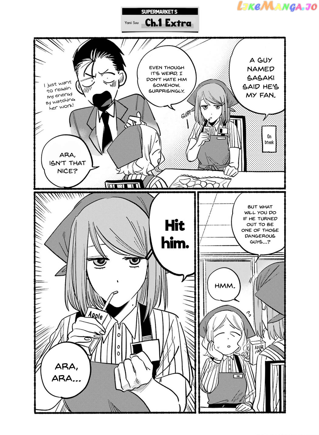 A Story About Smoking at the Back of the Supermarket chapter 16.6 - page 2
