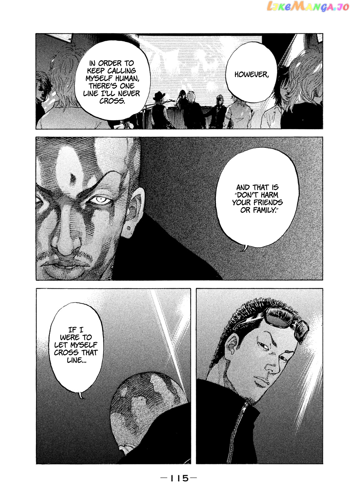 Shinjuku Swan chapter 209 - page 10
