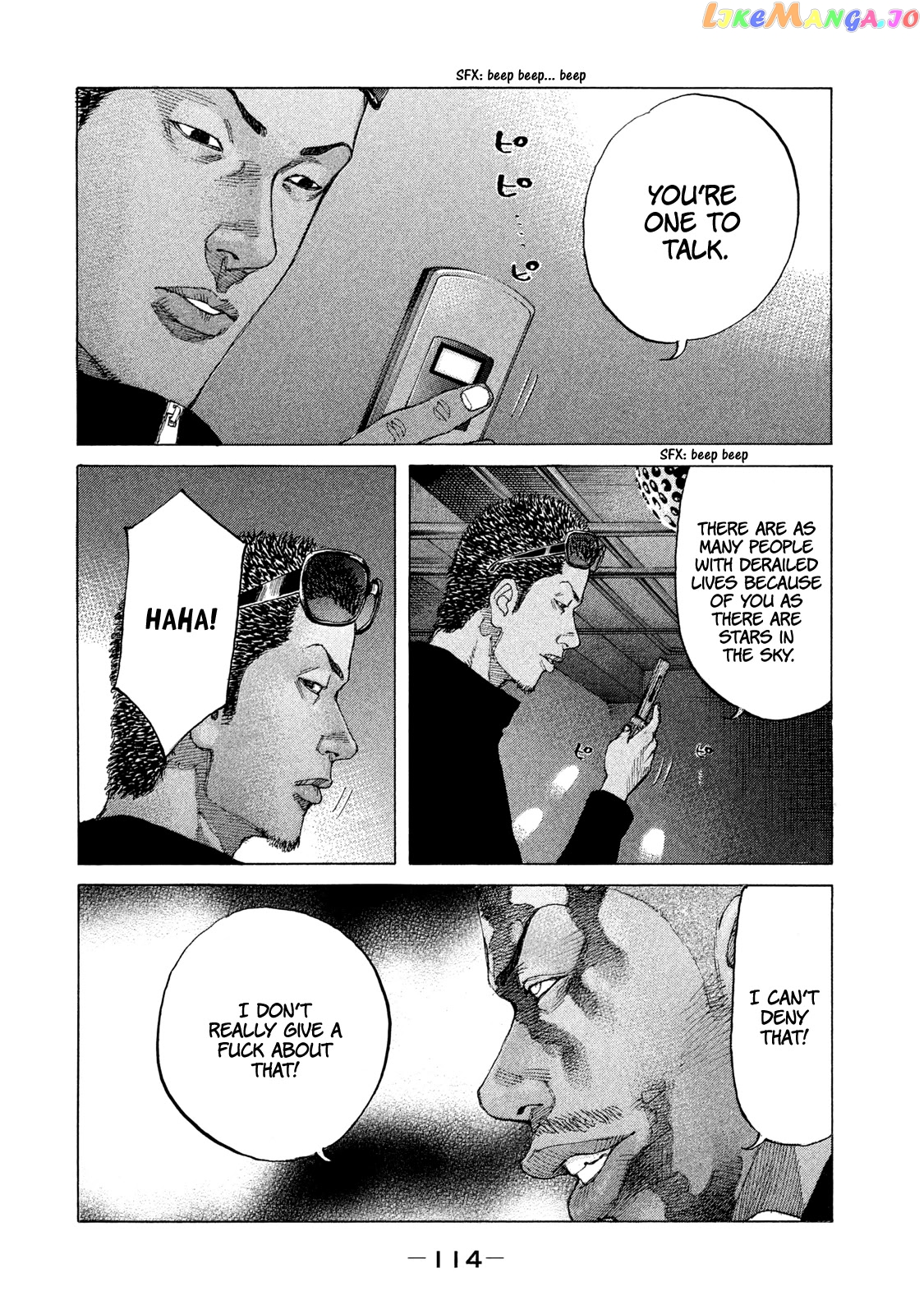 Shinjuku Swan chapter 209 - page 9