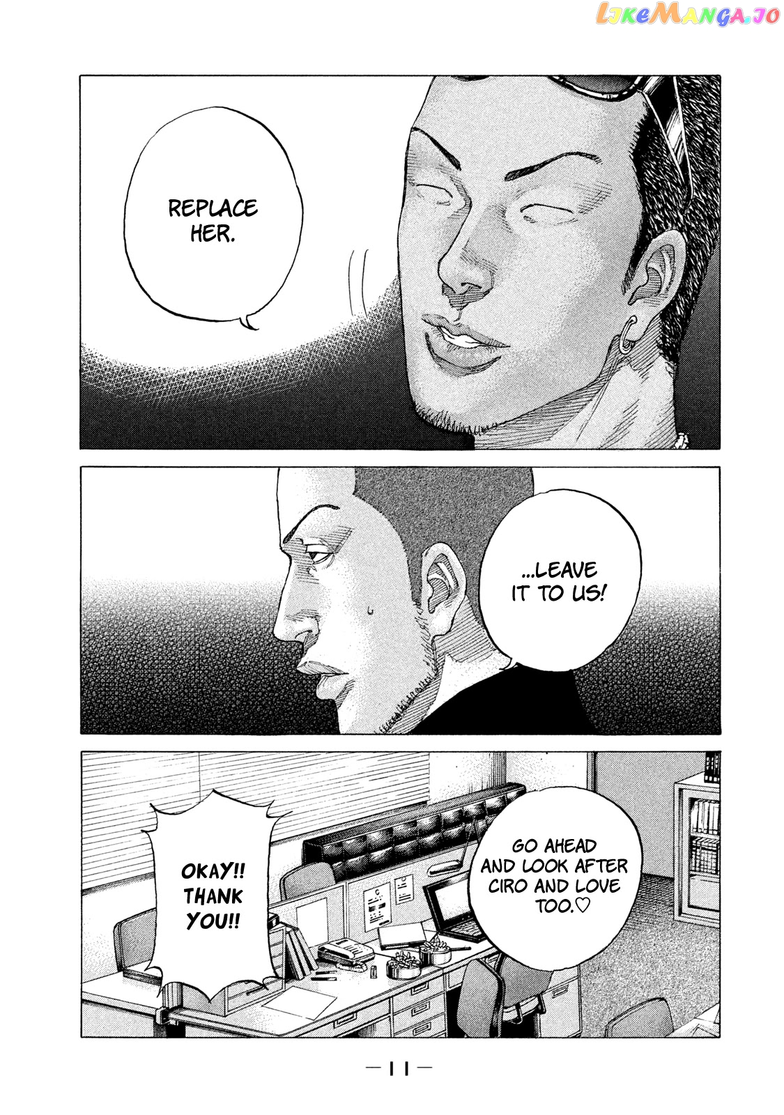 Shinjuku Swan chapter 194 - page 13