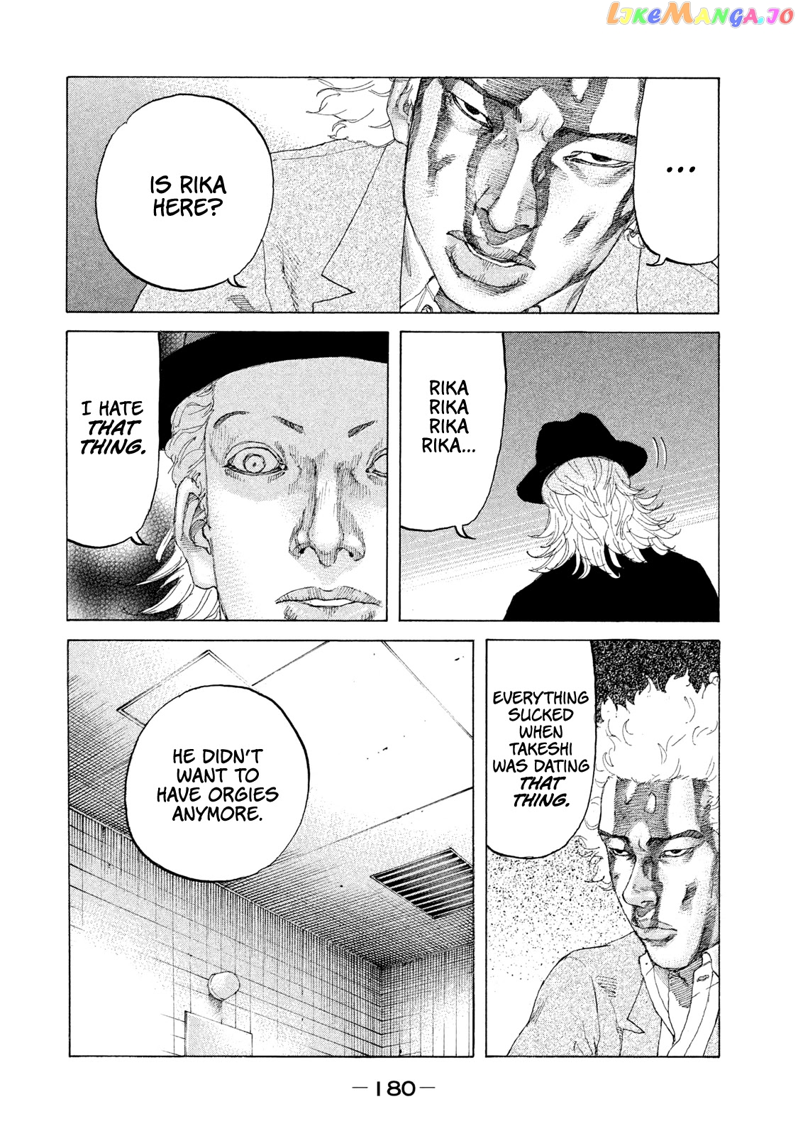 Shinjuku Swan chapter 212 - page 14
