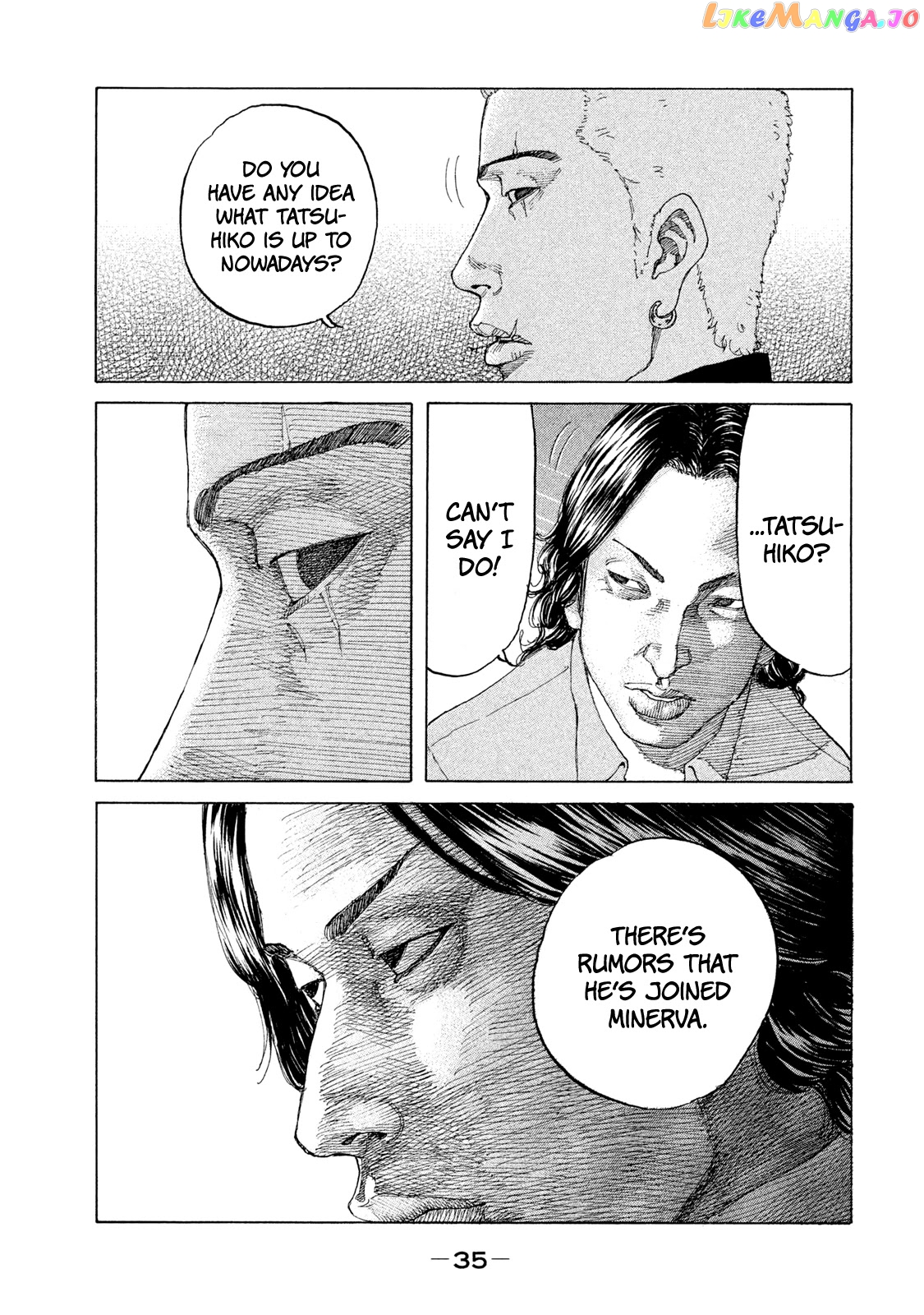 Shinjuku Swan chapter 195 - page 14